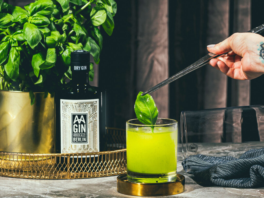 AAGIN Basil Smash Cocktail